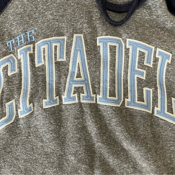 🏈 The Citadel League Triblend Hoodie Sweatshirt | Size L - Picture 3 of 8